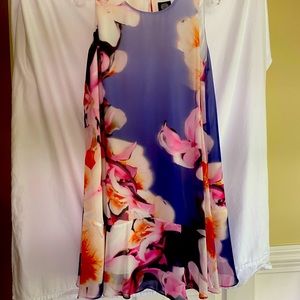 Vince Camuto Floral Sleeveless Dress size 10